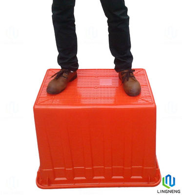 160L Plastic Container Tank Stackable Nestable Plastic Storage Tanks