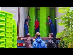 Logistyka Przemysłowe kontenery plastikowe prostokąt dla zrównoważonego łańcucha dostaw