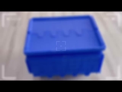 Fabryczne plastikowe pudełka przenośne, podlegające recyklingowi, zestawialne plastikowe pojemniki do przechowywania, pudełka