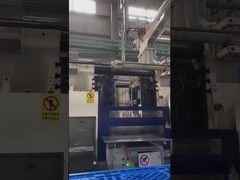 Ciężkie niebieskie palety z tworzyw sztucznych układające się w stos 4 kierunkowy palety z tworzyw sztucznych 1200 x 1000